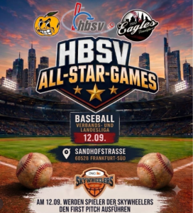 HBSV All-Star-Games am 12. September in Frankfurt