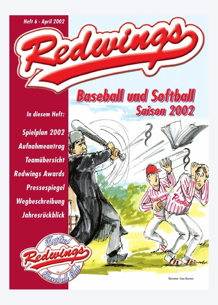 Cover der Redwings Saisonbroschüre 2002