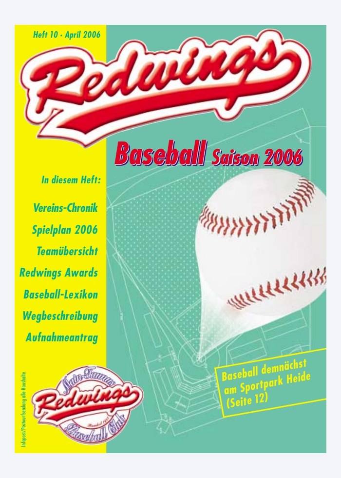 Cover der Redwings Saisonbroschüre 2006