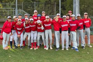 Das U15 Team der Main Taunus Redwings bei der Deutschen Meisterschaft 2026 in Mainz